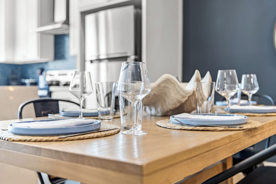 Cozy dining area with plenty of natural light and a welcoming atmosphere
