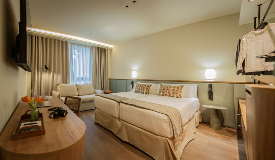 In-room safe, desk, laptop workspace, cribs/infant beds