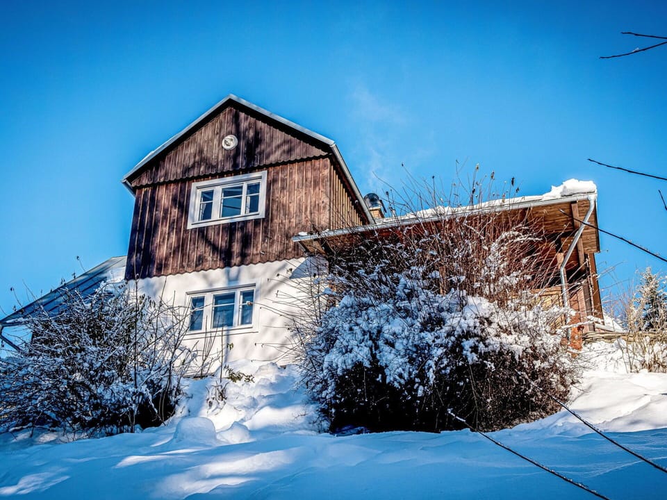 Snow, Winter, Building, Branch, House, Home, Architecture, Roof, Cottage, Twig