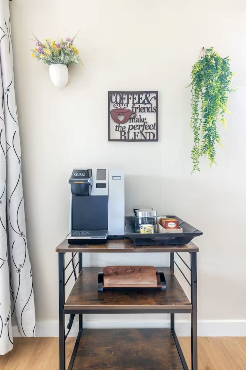Coffee station - k cup machine