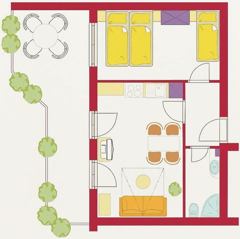 Panoramic Apartment | Floor plan
