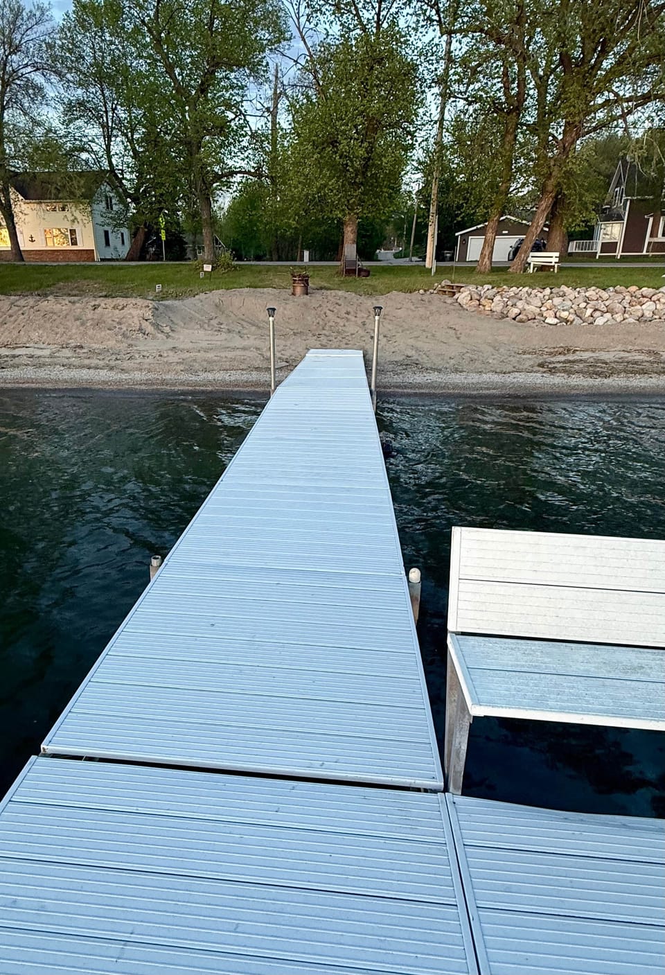 Dock View to Beach