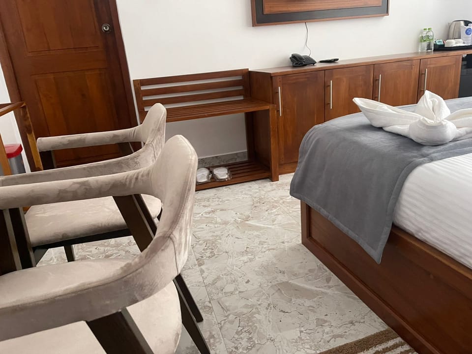 Deluxe Double or Twin Room, Balcony, City View | Desk, laptop workspace, free WiFi