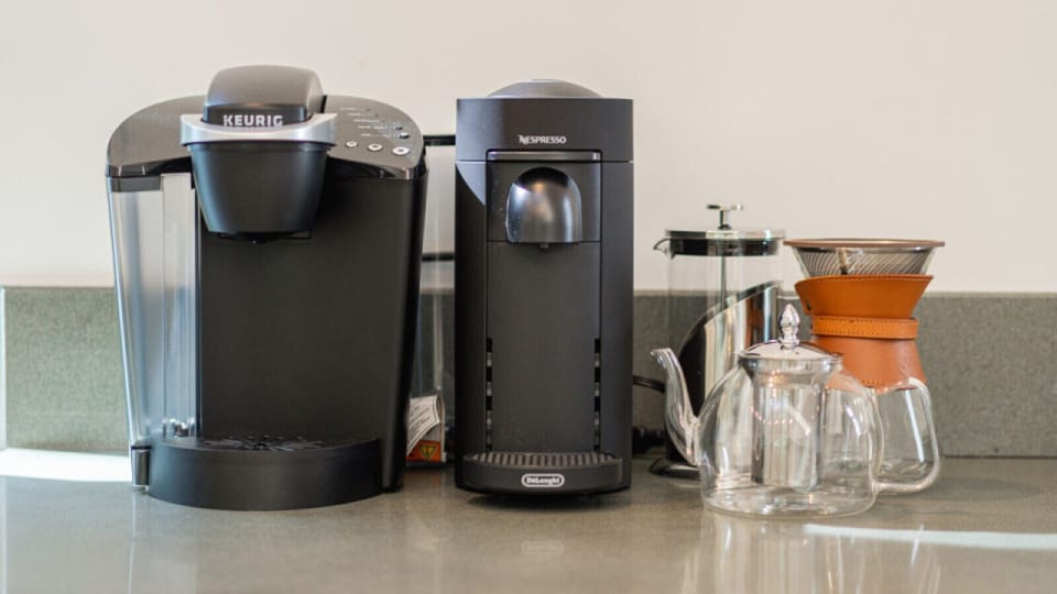 Coffee/tea station