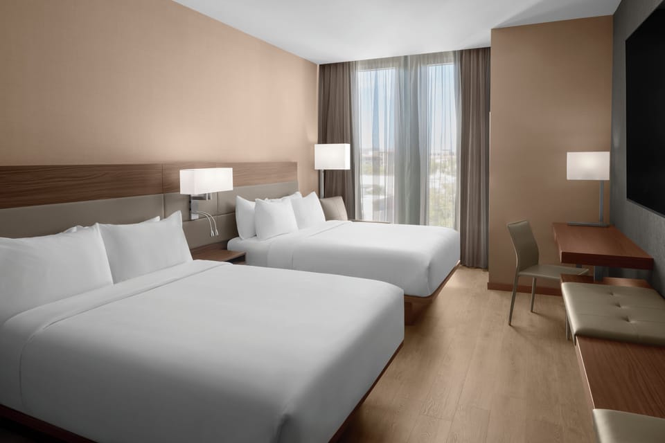 In-room safe, desk, laptop workspace, iron/ironing board