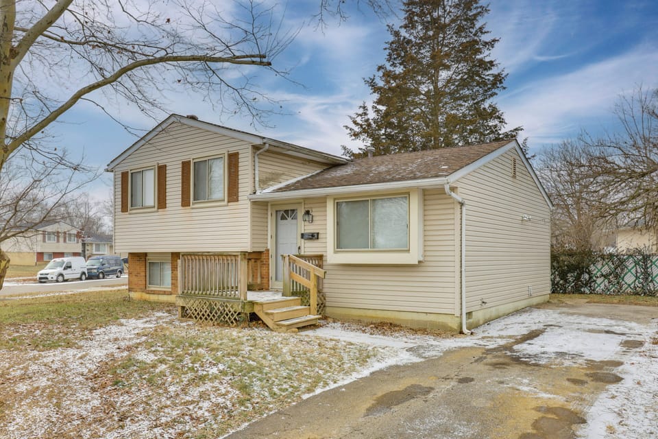 Columbus Vacation Rental | 3BR | 1.5BA | 1,100 Sq Ft