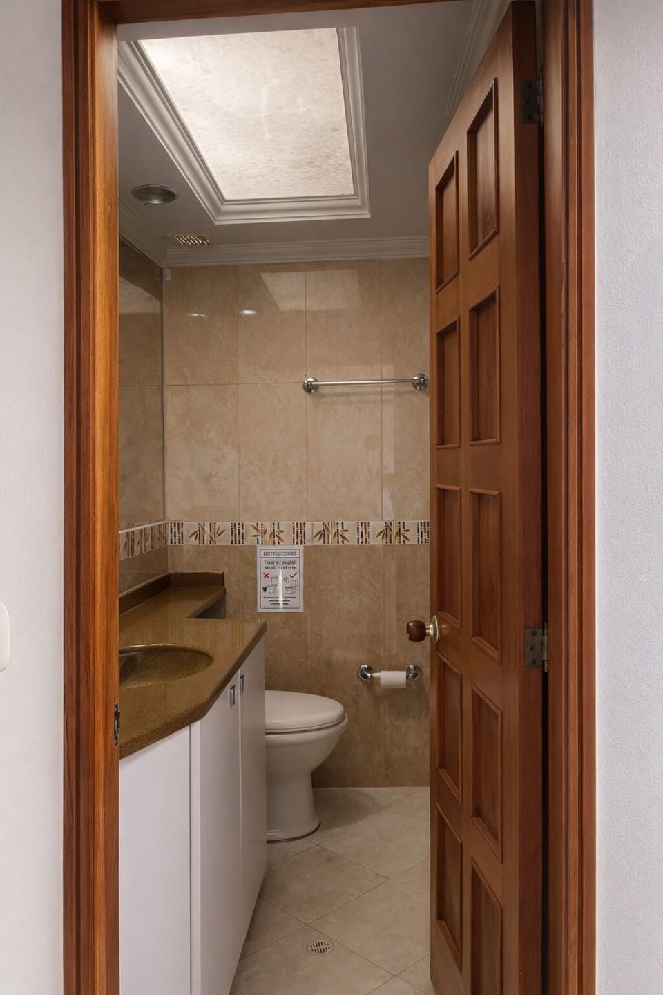 Basic Double Room, City View | Bathroom | Shower, towels, soap, toilet paper