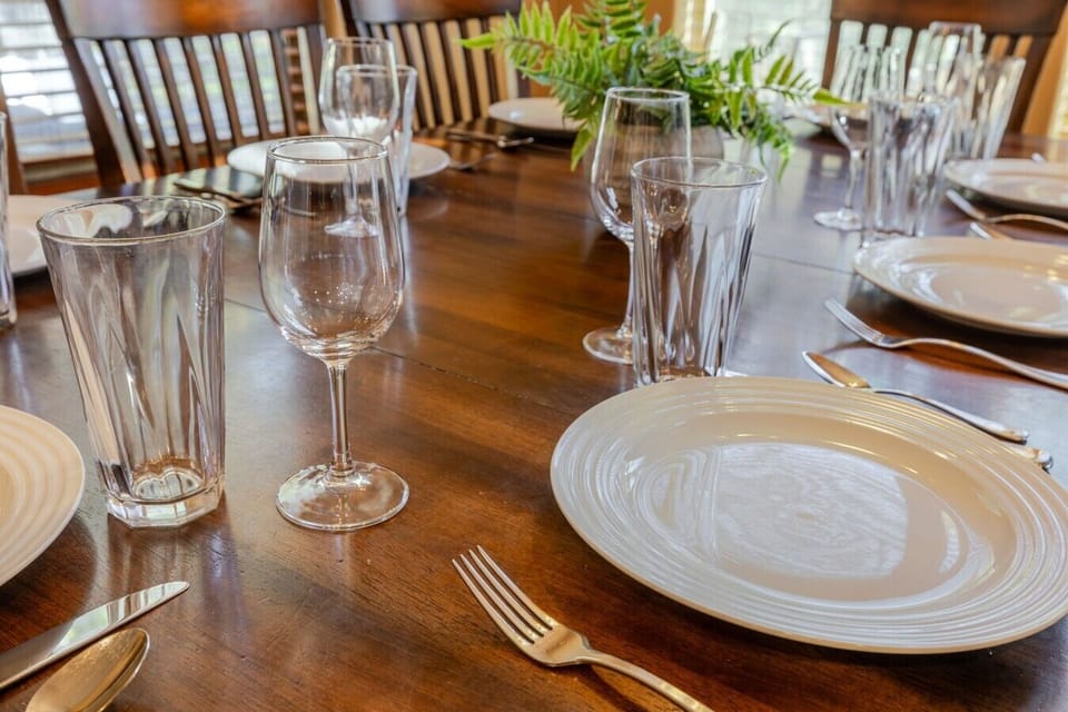 Dining Area | Formal Table Setting | Natural Light