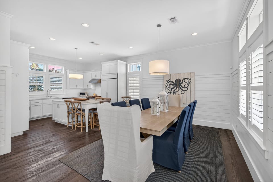 White Dunes - Seagrove Beach - Dining Room