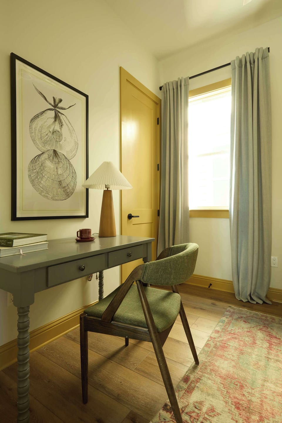 Workspace | Dedicated Workspace with Desk | Home A — First Floor