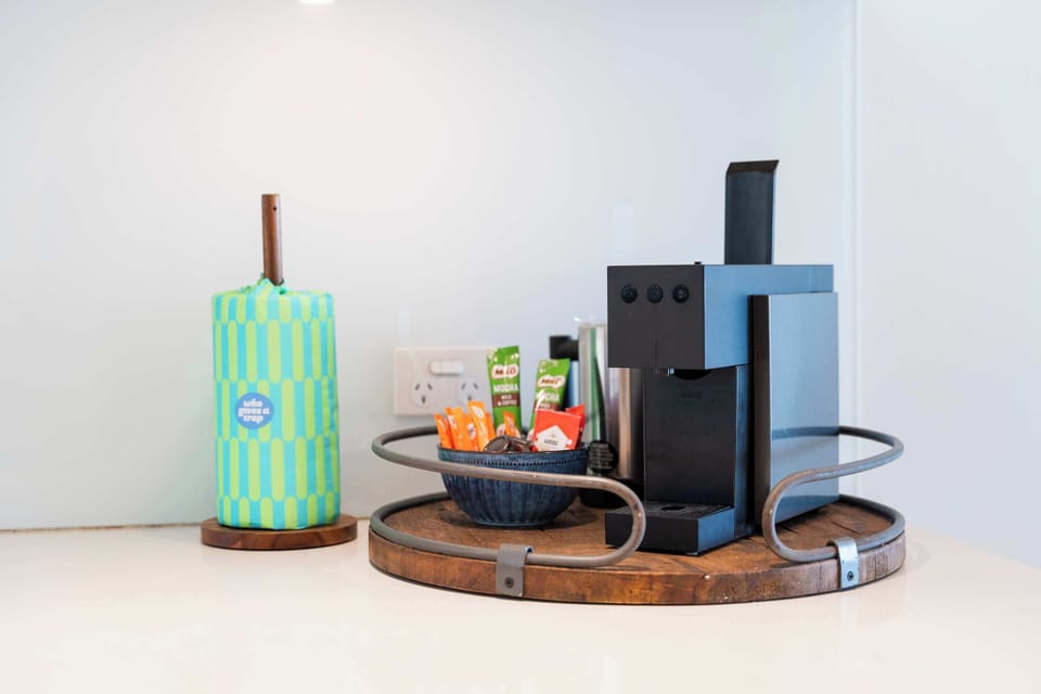 Coffee Machine with starter provisions