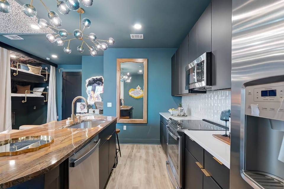 Thoughtfully curated rental with high-end finishes