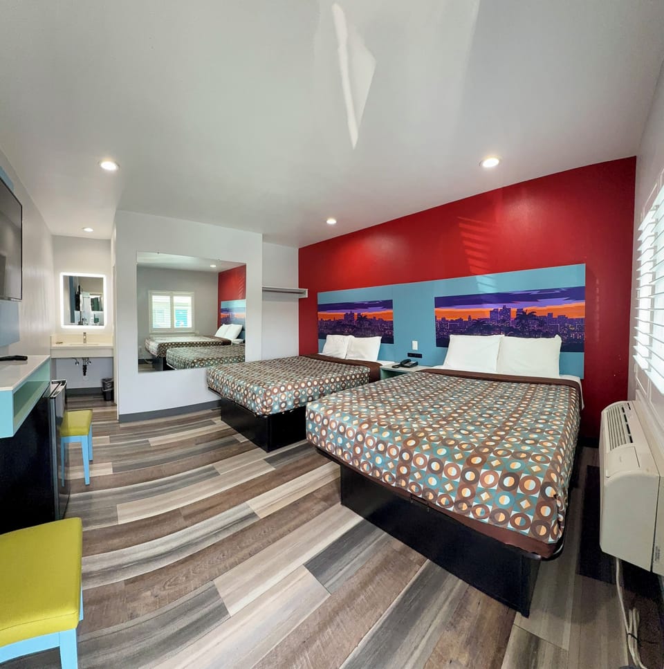 Room, 2 Queen Beds | Free WiFi