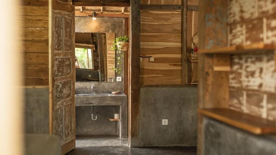Family Quadruple Room, Balcony, Garden View | Bathroom