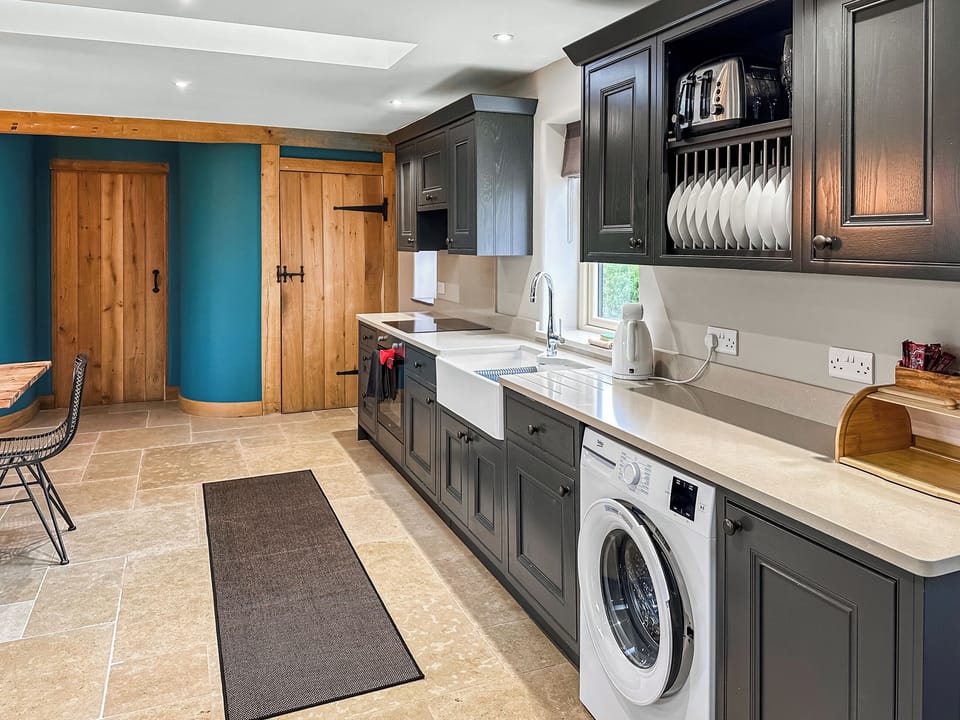 Open plan kitchen area | Willow Cottage - Manor Farm Cottages, Flixton, near Filey
