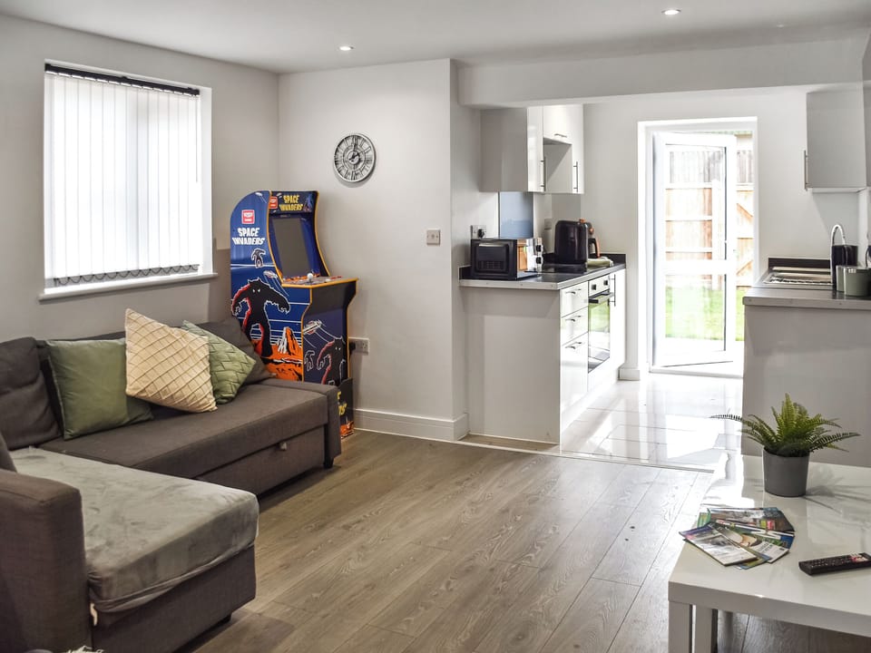 Open plan living space | The Ivy Bungalow - Aiden Lodge, Little Dunham, near Kings Lynn