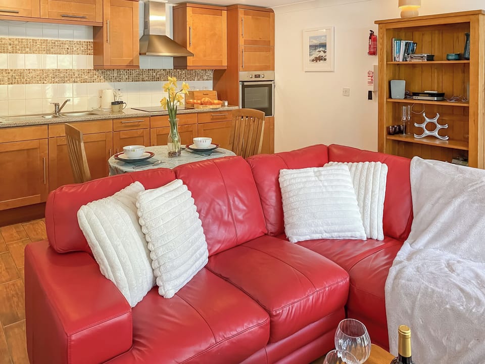 Open plan living space | Rosevideny Manor Barns - Dune Cottage - Rosevidney Manor Barns, Crowlas, near Penzance