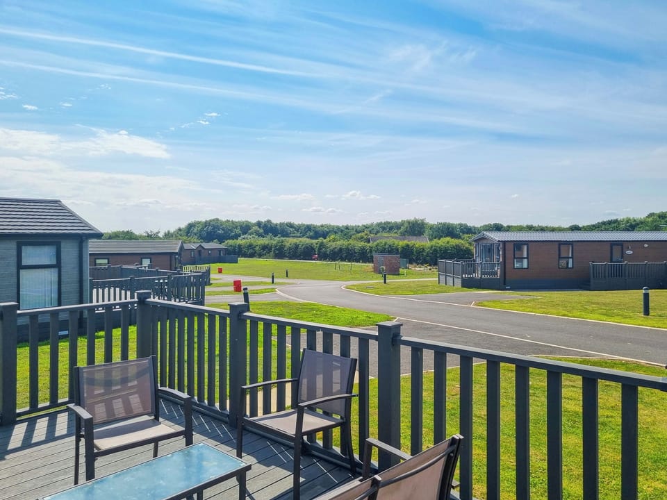 Sitting-out-area | Cherry Blossom 39 - Westfield Country Park, Fitling, near Burton Pidsea