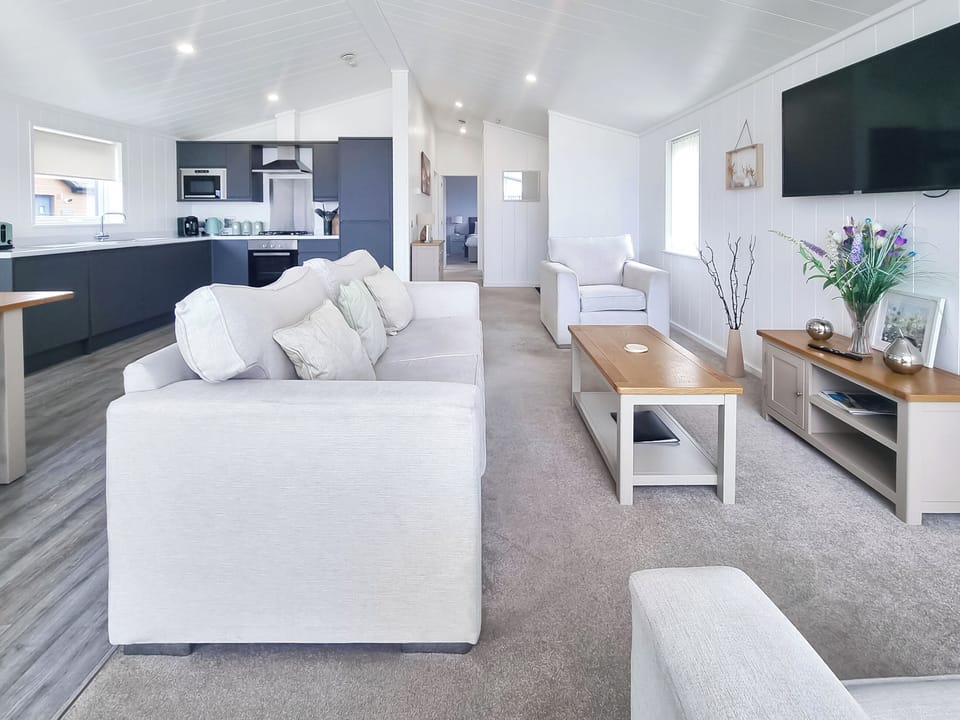 Open plan living space | Cherry Blossom 48 - Westfield Country Park, Fitling, near Burton Pidsea