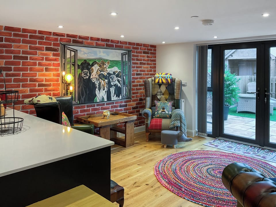 Living area | Carreg Gwenlais Barn - Carreg Gwenlais Escapes, Llandybie Ammanford, near Llandeilo