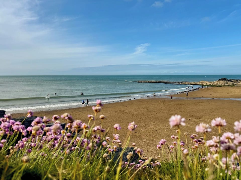 Nearby beach | The Hayloft - Glanpwlldu Holidays, Boncath