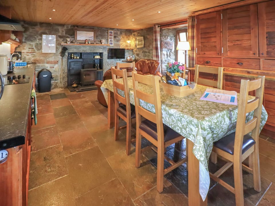 Open plan living space | Kestrel Cottage, Rogart