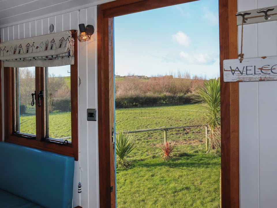 View | Bea&rsquo;s Shepherds Hut - Bea&rsquo;s Retreats, Llanfaethlu Nr Church Bay