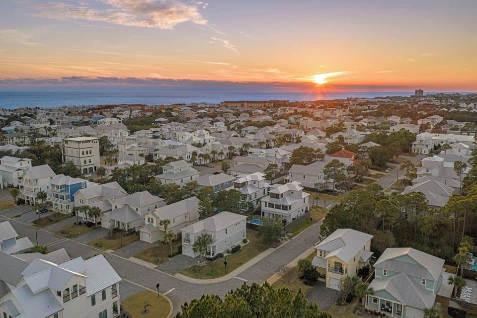 Minutes away from Miramar Beach and the community pool.