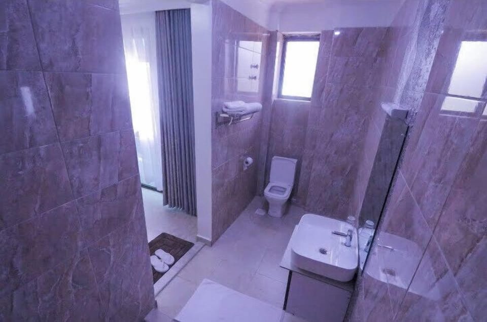 Superior Double Room | Bathroom | Shower, free toiletries, slippers, towels
