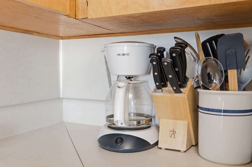 Your first cup is already waiting for you.