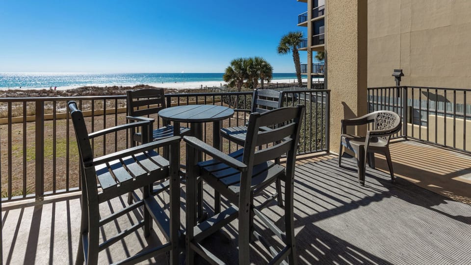 Relax on your balcony, sip your favorite drink, and enjoy the coastal views and gentle sounds of the shore