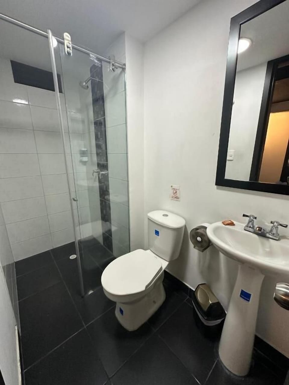 Deluxe Quadruple Room, 2 Double Beds, Mountain View | Bathroom | Combined shower/tub, towels, soap, toilet paper