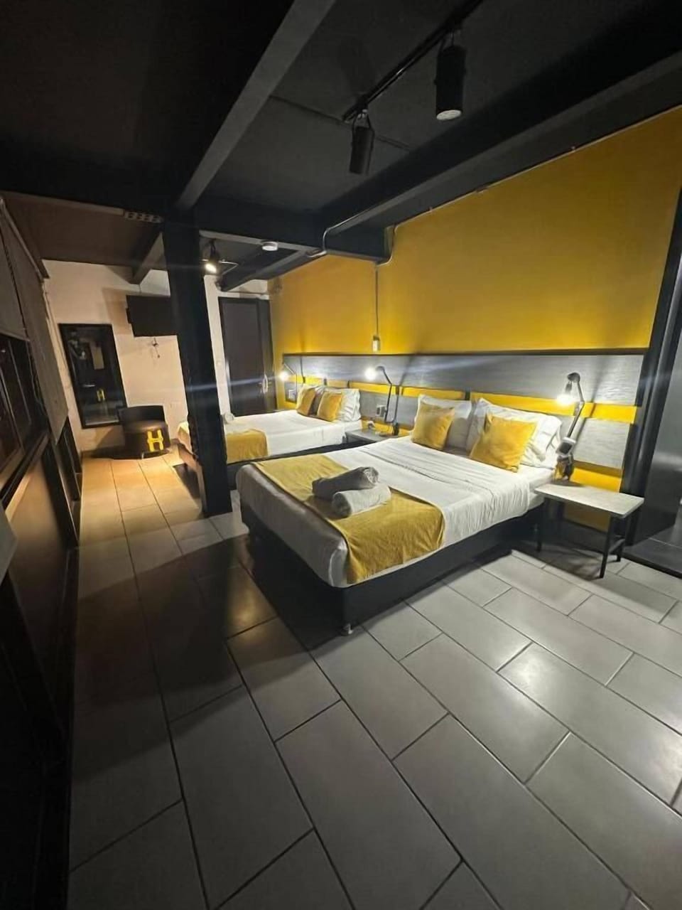 Deluxe Quadruple Room, 2 Double Beds, Mountain View | Free WiFi, wheelchair access