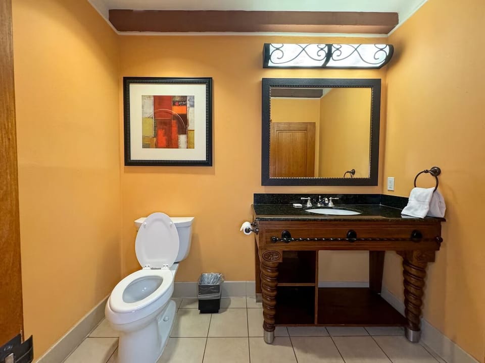 Enjoy the extra half bath for quick, convenient touch-ups.