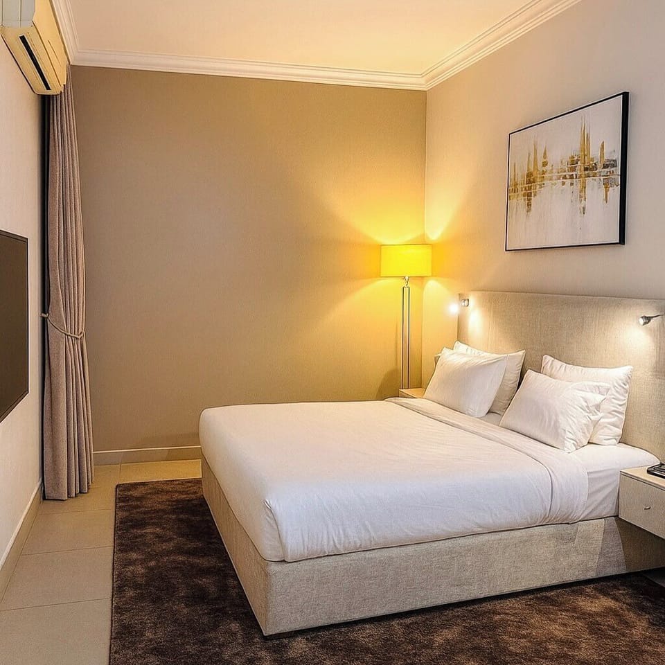 Family Room, Balcony, City View | Desk, laptop workspace, blackout drapes, soundproofing