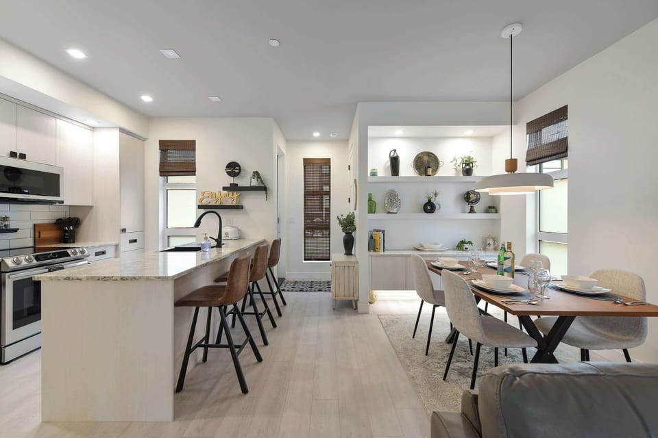 Kitchen and Dining area