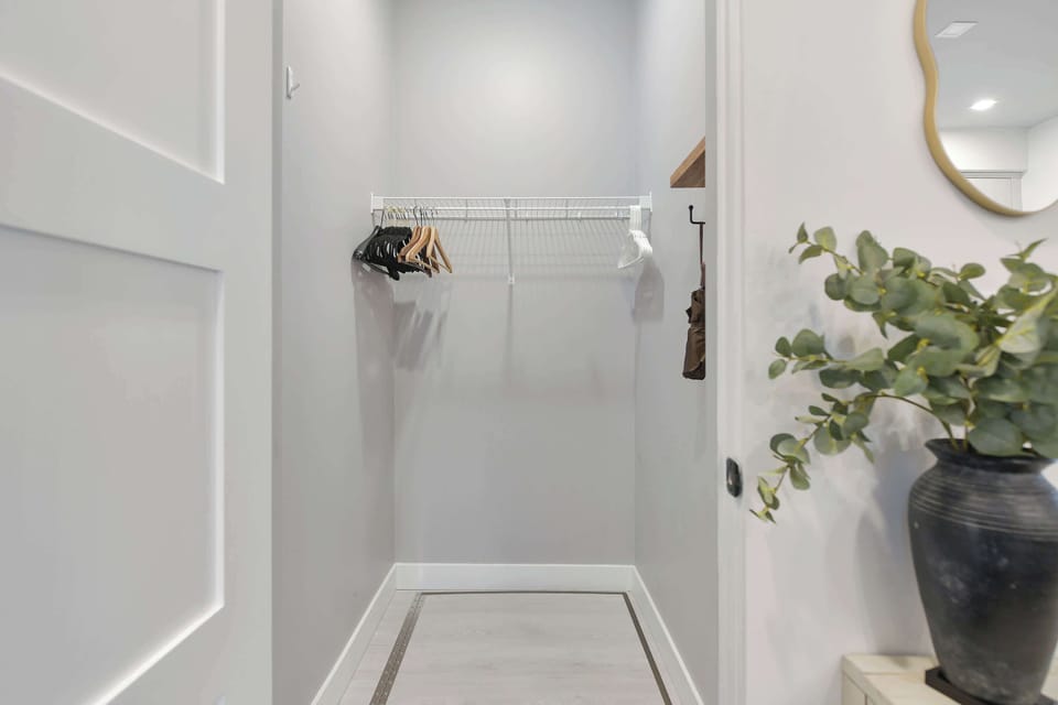 Main Floor Coat Closet.