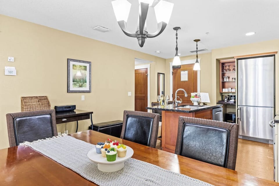 Dining table.