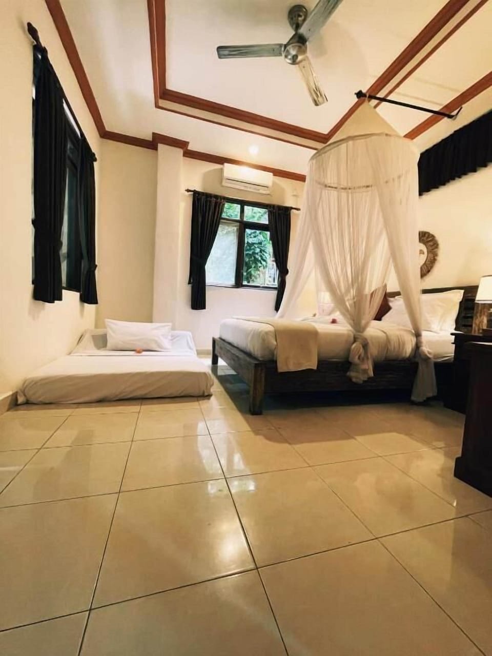 Deluxe Double Room, Balcony, Pool View | Blackout drapes, free WiFi
