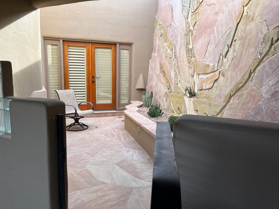 Private entrance to Bedroom 2.