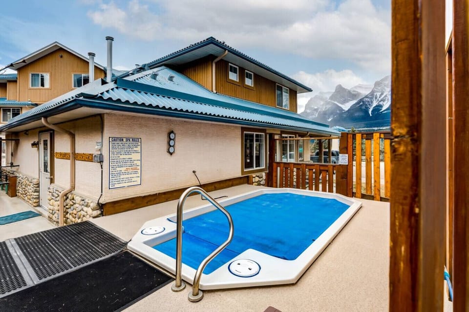 Relax in the hot tub after a long day exploring!