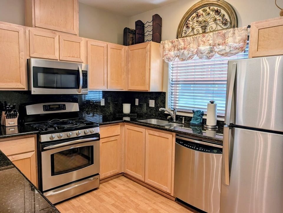 Fully equipped kitchen for all of your cookings needs