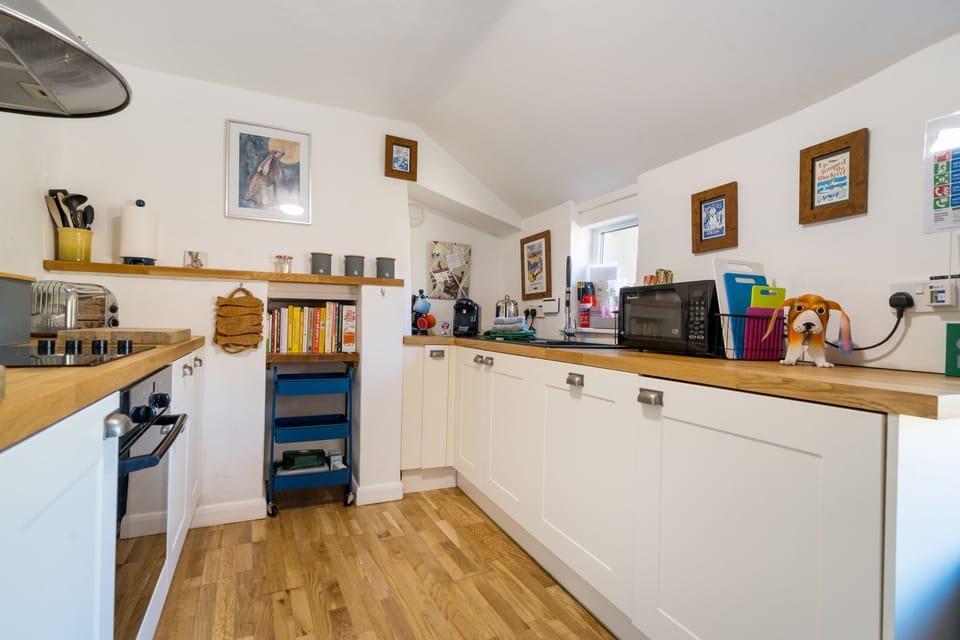 well-equipped kitchen