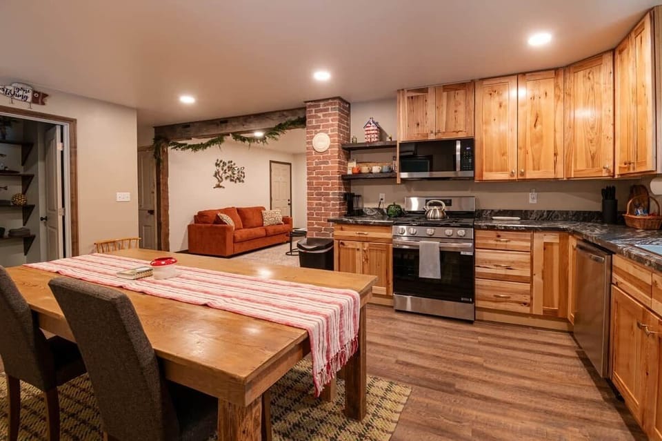 Spacious, well-stocked, and full of natural light—this kitchen is perfect for cooking, hosting, and 