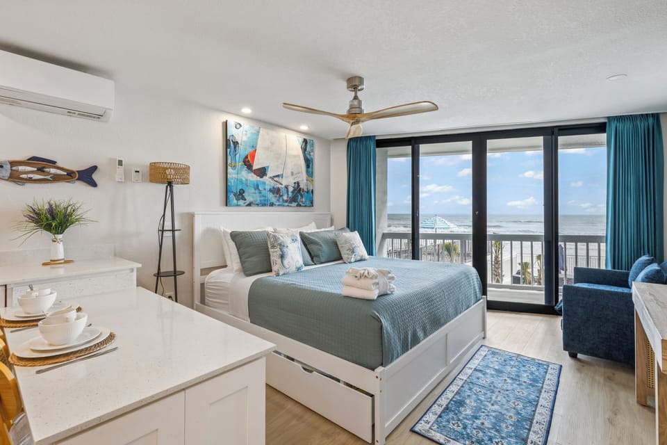 Individually decorated, individually furnished, desk, laptop workspace