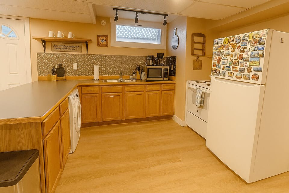 Classic Double Room | Shared kitchen | Full-size fridge, microwave, oven, stovetop
