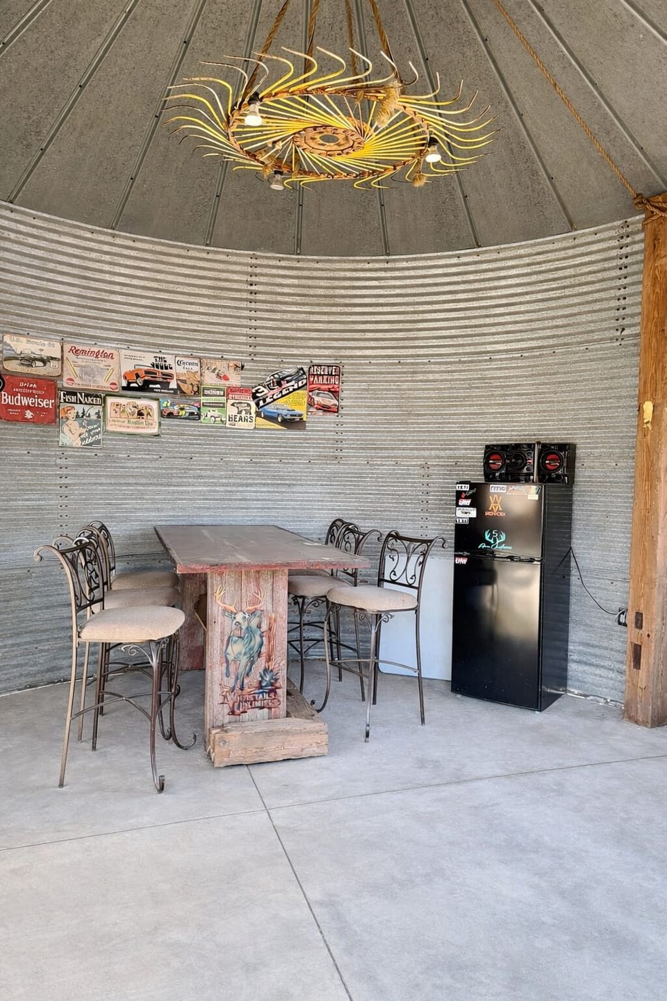 Grain Bin Bar