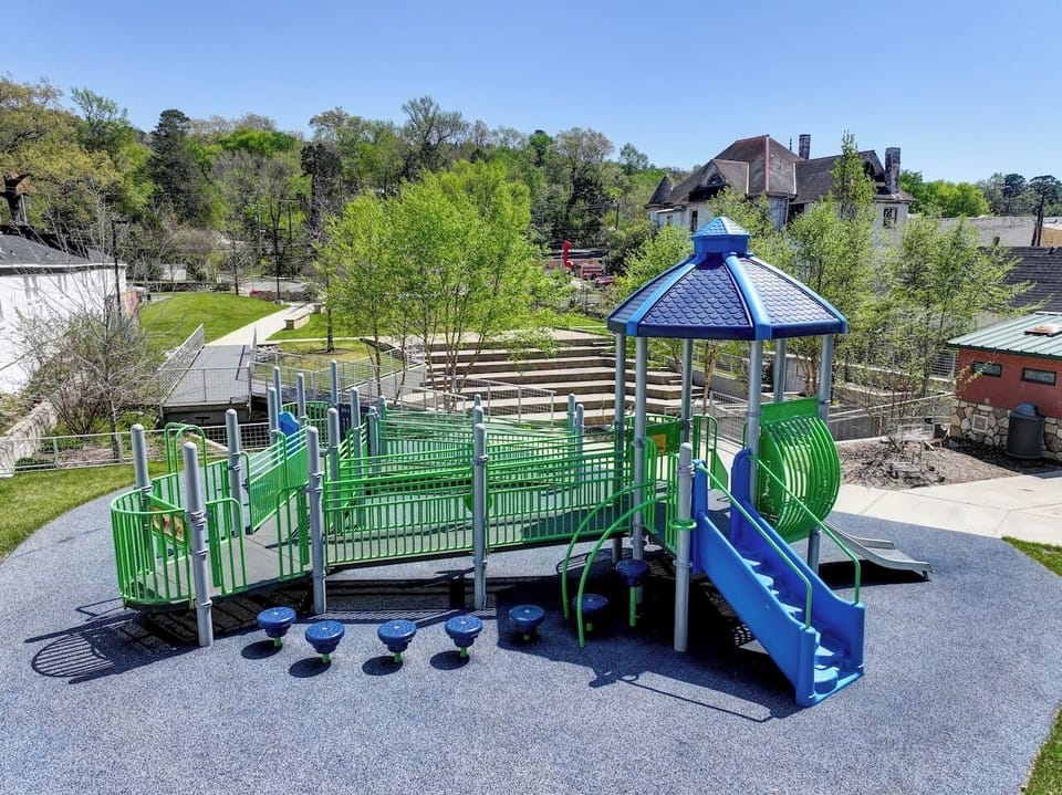 park next door