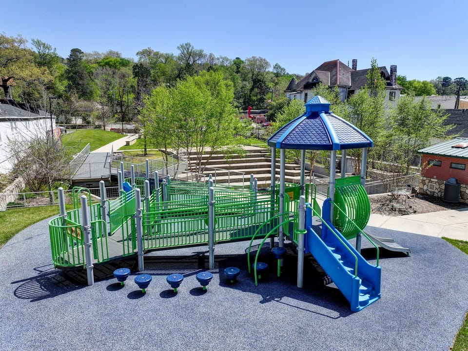 park next door