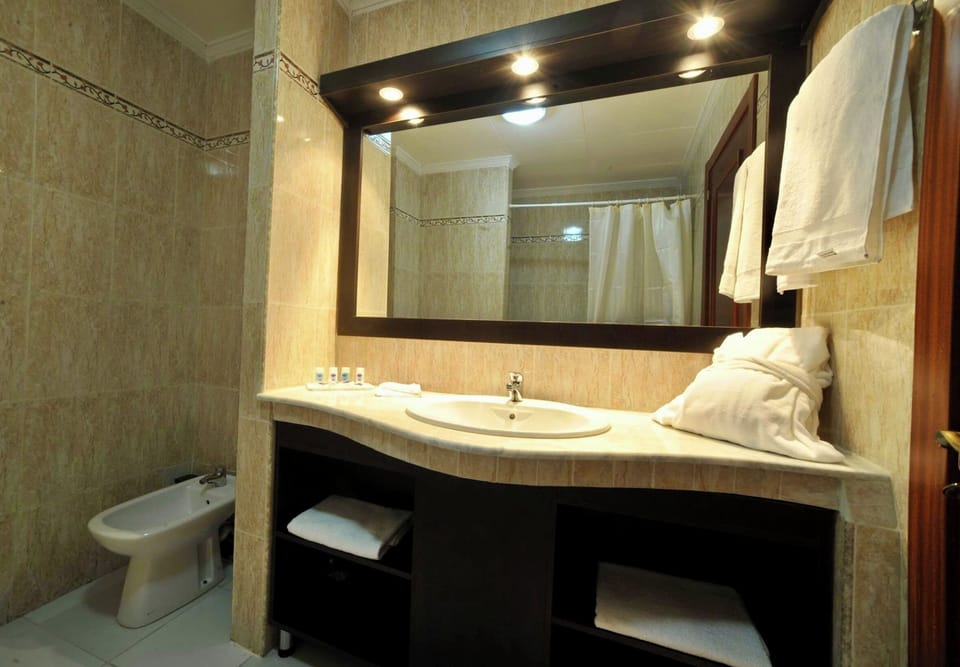Standard Double or Twin Room | Bathroom | Shower, free toiletries, towels, soap